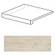 Ступень угловая левая Атлас Конкорд Италия Акси/ Axi White Pine Scalino Angolare Sx ANL1 22.5x22.5