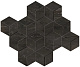 Мозаика Атлас Конкорд Италия Марвел Эдж/ Marvel Edge Absolurte Brown Mosaico 3D 30.5x36.4 AEPG