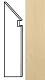 Ступень левая Атлас Конкорд Италия Нид/ Nid Light Battiscopa Sag.Sx A8KZ 7.2x30