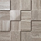 Мозаика Атлас Конкорд Италия Марвел Про/ Marvel Pro Travertino Silver Mosaico 3D 30x30 ADP9