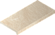 Ступень угловая правая Италон Материя/ Materia X2 MAGNESIO Х2 33x60