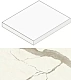 Ступень угловая Атлас Конкорд Италия Marvel Calacatta Sublime Scalino Angolare Lappato AGJO 37.5x37.5