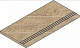 Ступень закругленная Италон NL-Wood Х2 Olive 30x60