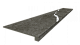 Ступень ColiseumGres Микеланджело/ Michelangelo Дарк фронтальная 620070002490 черный 33x120