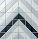 Мозаика СтарМозаик Wave Blue 25.9x25.9 голубой