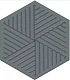 Декор Kerama Marazzi OS\D241\63010 Агуста розовый матовый 5.2x6