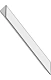 Бордюр Атлас Конкорд Италия Marvel Statuario Supremo Corner Shiny A41J 1.4x40