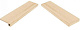 Ступень угловая правая Италон Элемент Вуд/ Element Wood Acero 33x120
