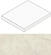 Ступень угловая Атлас Конкорд Италия Marvel Calacatta Perla Scalino Angolare Silk AGJK 37.5x37.5