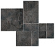 Декор Атлас Конкорд Италия Аикс/ Aix Fumee Tumbled Kit Multiformato 112.5x150 A05C