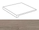 Ступень угловая левая Атлас Конкорд Италия Этик/ Etic Rovere Grigio Scalino Angolare Sx ANC1 22.5x22.5