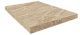 Ступень угловая правая ColiseumGres Портофино/ Portofino Beige 33x90
