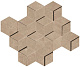 Мозаика Атлас Конкорд Италия Марвел Эдж/ Marvel Edge Elegant Sable Mosaico 3D 30.5x36.4 AEPE