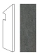 Ступень правая Атлас Конкорд Италия Траст/ Trust Titanium Battiscopa Sag.Dx AEAU 7.5x30
