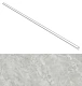 Бордюр Атлас Конкорд Италия Marvel Grey Cloud Corner Silk AGJV 1x120