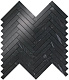Мозаика Атлас Конкорд Италия Марвел Стоун/ Marvel Stone Nero Marquina Herringbone Wall 30.5x30.5 9SHN