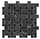 Мозаика Атлас Конкорд Италия Марвел Дрим/ Marvel Dream Grigio Intenso Basket Weave 30.5x30.5 AOVK