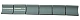 Мозаика NSmosaic TA062 бордюр серый 5.1x30.6