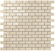 Мозаика Атлас Конкорд Италия Марвел Стоун/ Marvel Stone Cream Prestige Mosaico Lappato Burattato 29.8x29.8 AS32