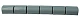 Мозаика NSmosaic TA061 бордюр серый 5.1x30.6