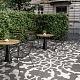 Керамогранит Kerama Marazzi DD843390R Багатти белый черный обрезной 80x80