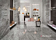 Керамическая плитка Атлас Конкорд Италия Марвел Стоун/ Marvel Stone Cream Prestige Shiny 40x80 9MSI