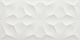 Керамическая плитка Атлас Конкорд Италия 3Д Волл Дизайн/ 3D Wall Design Diamond White Matte 40x80 8DDI
