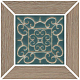 Вставка Kerama Marazzi ID158 Тровазо наборный бежевый темный матовый 13x13