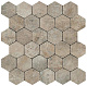 Декор Атлас Конкорд Италия Аикс/ Aix Cendre Tumbled Honeycomb 30x31 A0UC