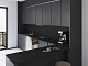 Керамогранит СтароСлэбс Mono Black Matt 80x320 черный