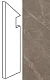Ступень левая Атлас Конкорд Италия Marvel Gris Supreme Battiscopa Sag.Sx AFB0 7.2x30