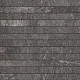 Мозаика Estima TN02 Tramontana Fascia Anthracite 30x30 серый