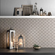 Керамическая плитка Kerama Marazzi KM2630M0041N Арабески Марокко серый светлый матовый 26x30