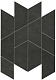 Керамогранит Атлас Конкорд Италия Призм/ Prism Graphite Mosaico Maze Silk 31x35.7 A412