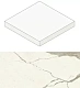 Ступень угловая Атлас Конкорд Италия Marvel Calacatta Sublime Scalino Angolare Silk AGJE 33x33