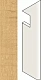Ступень правая Атлас Конкорд Италия Хертвуд/ Heartwood Malt Battiscopa Sag.Dx AMAW 7.2x30
