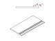 Бортик Италон Дистрикт х2/ District X2 Sand 30x60