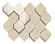 Мозаика Атлас Конкорд Италия Марвел Стоун/ Marvel Stone Cream Prestige Mosaico Esagono 3D 28.2x35.3 AS38