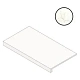 Ступень Атлас Конкорд Италия Marvel Calacatta Prestigio Scalino Silk A544 33x60