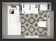 Керамическая плитка Kerama Marazzi 26304 Амстердам коричневый светлый матовая 6x28,5