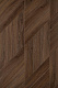 Кварцвиниловая плитка Aqua Floor Шеврон клеевой (Паркет)/ Chevron Glue (Parquet) AF2559PGCh 553.7x130.5 Дуб Темный замковый кварц винил напольный