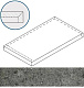 Ступень угловая левая Италон Дженезис X2 Grey X2 33x60