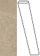 Плинтус Атлас Конкорд Италия Marvel Elegant Sable Battiscopa Lapp. AFA9 7.2x60