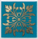 Вставка Kerama Marazzi HGD\D252\5246 Клемансо бирюзовый 4,9x4,9