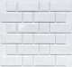 Мозаика NSmosaic PR 4595-42 белый 29.1x29.4