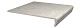 Ступень фронтальная SG956400N\GR Ферони серый матовый 30х30