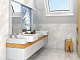 Керамическая плитка Kerama Marazzi 13026R Майори белый структура обрезной 30x89,5