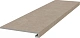 Ступень Kerama Marazzi KM6012G0191RGCF фронтальная клееная Касабланка HP бежевый светлый матовый обрезной 33x119.5