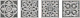Вставка Kerama Marazzi HGD\C170\SG1550L Парнас серый лаппатированная 9,5x9,5