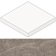 Ступень угловая Атлас Конкорд Италия Marvel Gris Supreme Scalino Ang. Lapp. AFC3 33x33